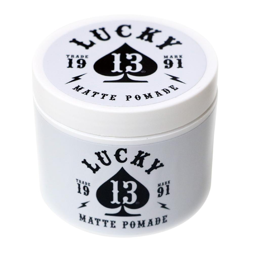 Lucky 13 Lucky-13 MATTE Pomade (STRONG HOLD/MATTE FINISH) - Individual Unit Tobacco Vanilla – Lucky13apparel