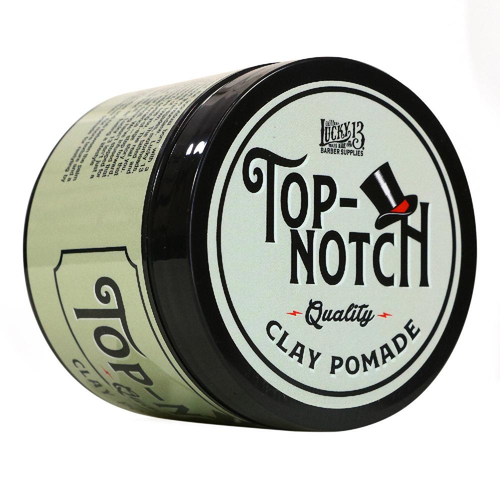 lucky 13 Lucky-13 TOP NOTCH Pomade (HIGH HOLD/MATTE FINISH) - Individual Unit Iced Noir – Lucky13apparel