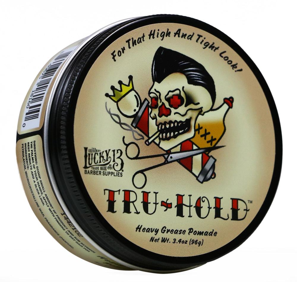 lucky 13 Lucky-13 TRU HOLD Pomade (Heavy/HIGH SHINE) - Individual Unit Pina Colada – Lucky13apparel