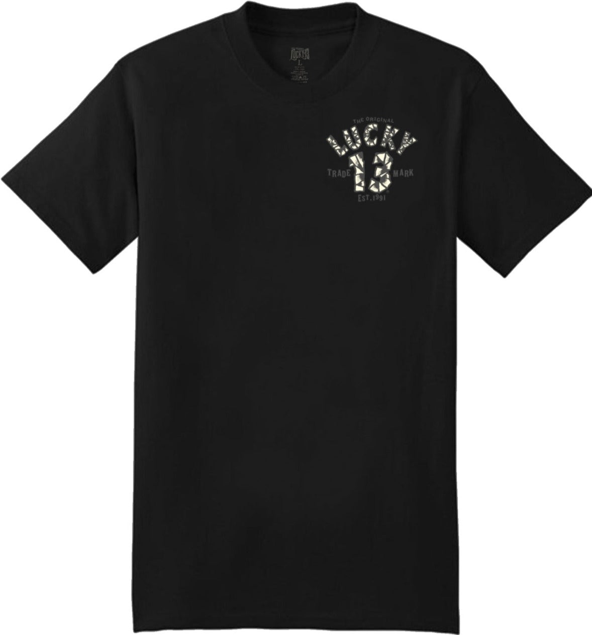 Lucky 13 MUMMY WRAP Classic Fit Short Sleeve T-shirt Black – Lucky13apparel