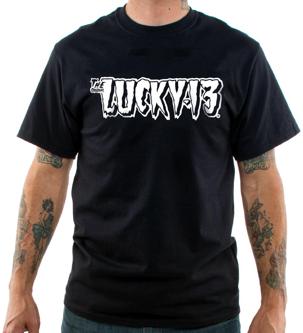 Lucky 13 PSYCHEDELIC JUNGLE Mens Short Sleeve Tee Shirt By Lucky 13 Black – Lucky13apparel