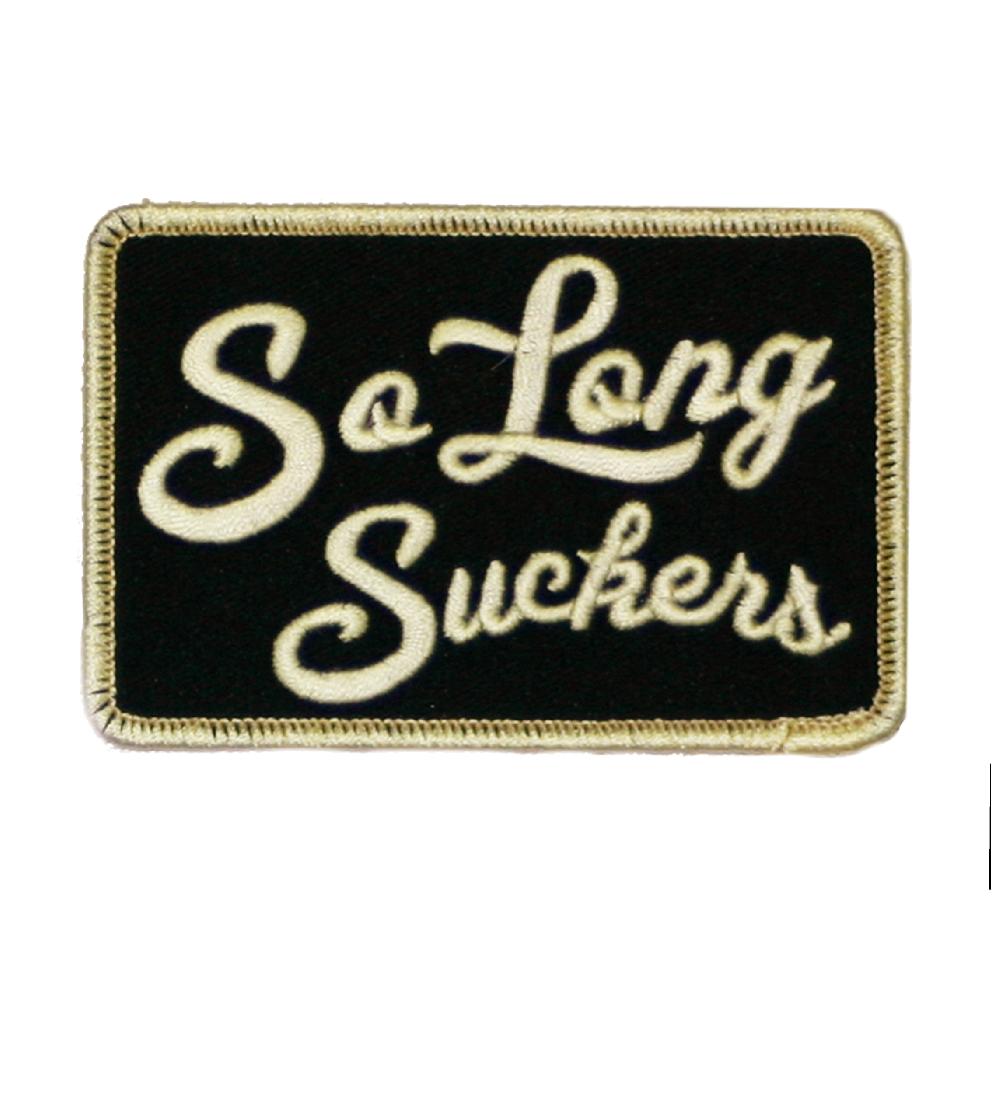 lucky 13 So Long Suckers Patch Black / Bone – Lucky13apparel lucky 13 So Long Suckers Patch Black / Bone – Lucky13apparel