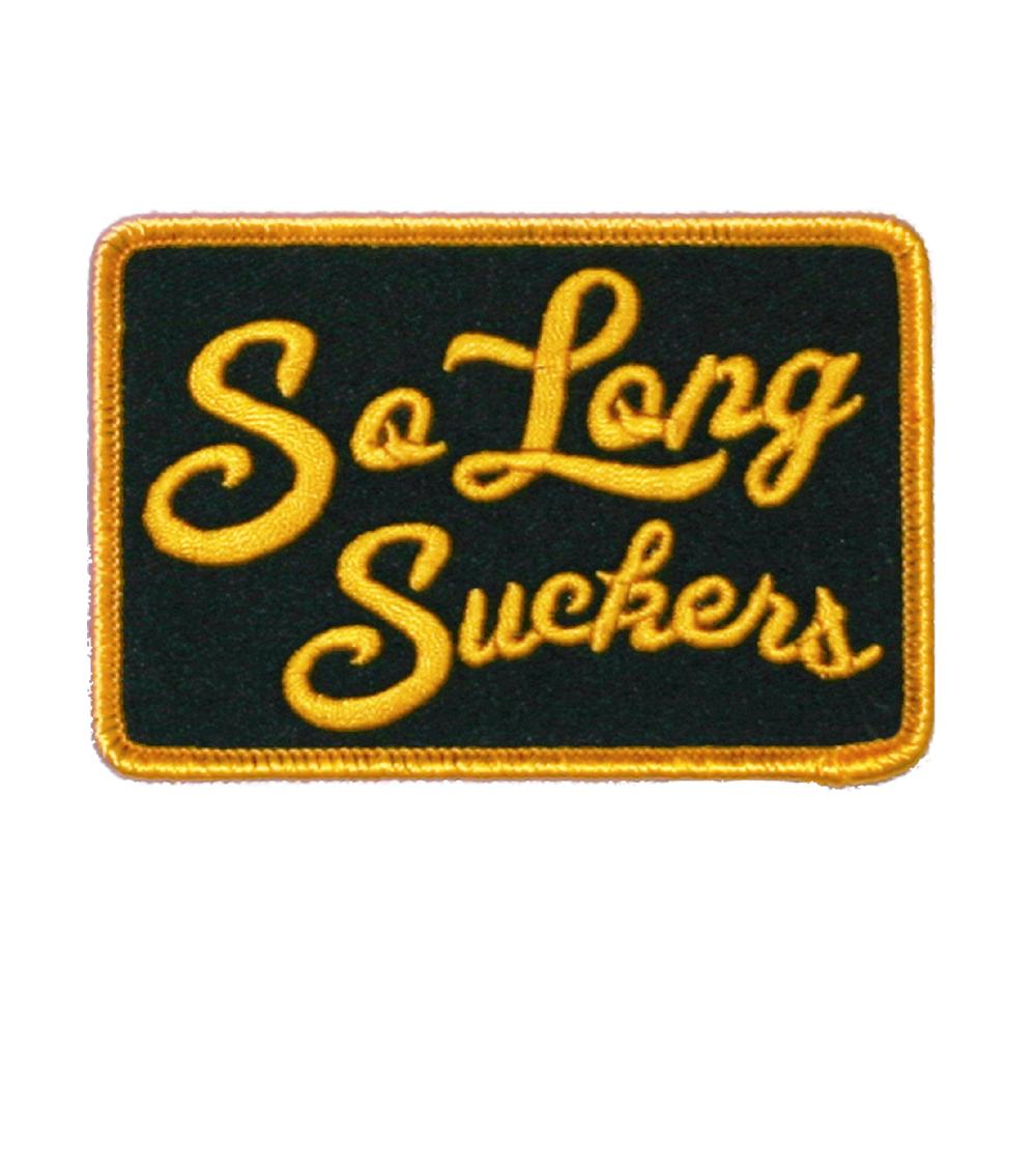 lucky 13 So Long Suckers Patch Black / Gold – Lucky13apparel lucky 13 So Long Suckers Patch Black / Gold – Lucky13apparel