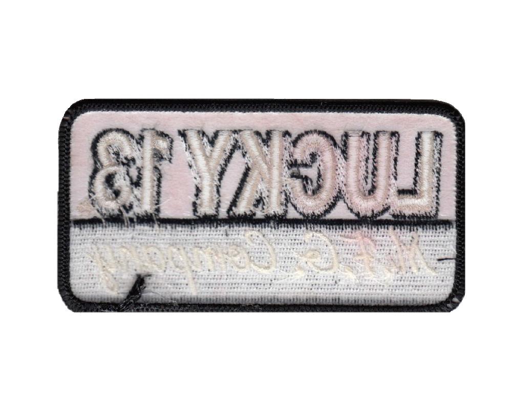 Lucky 13 The BRICK Embroidered Patch Assorted – Lucky13apparel