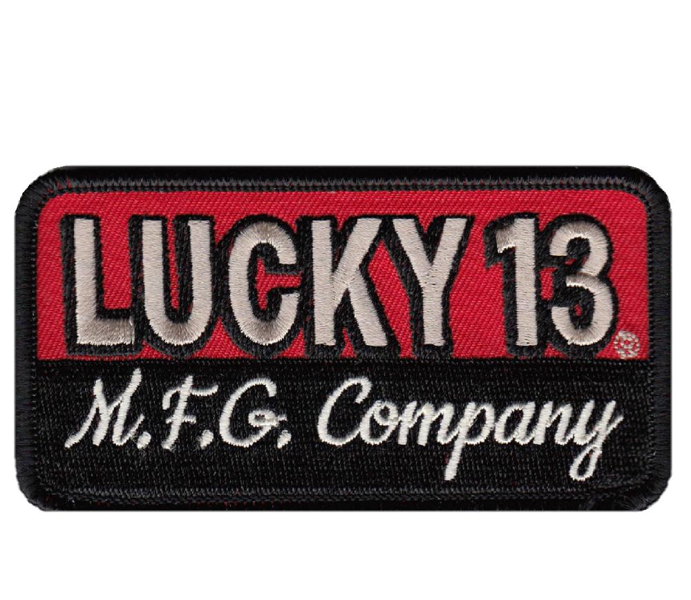 lucky 13 The BRICK Embroidered Patch assorted – Lucky13apparel