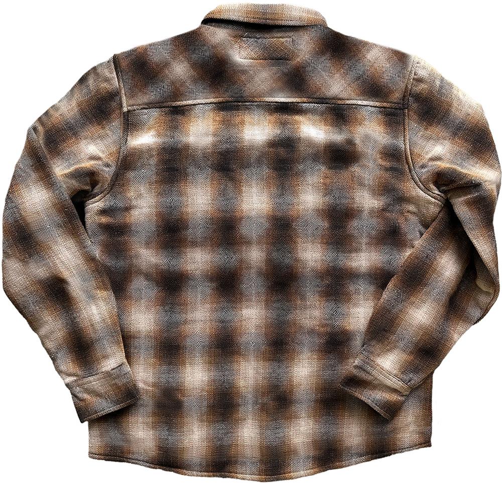 Lucky 13 The JERICHO Sherpa Lined Flannel Shirt-jacket Coffee – Lucky13apparel