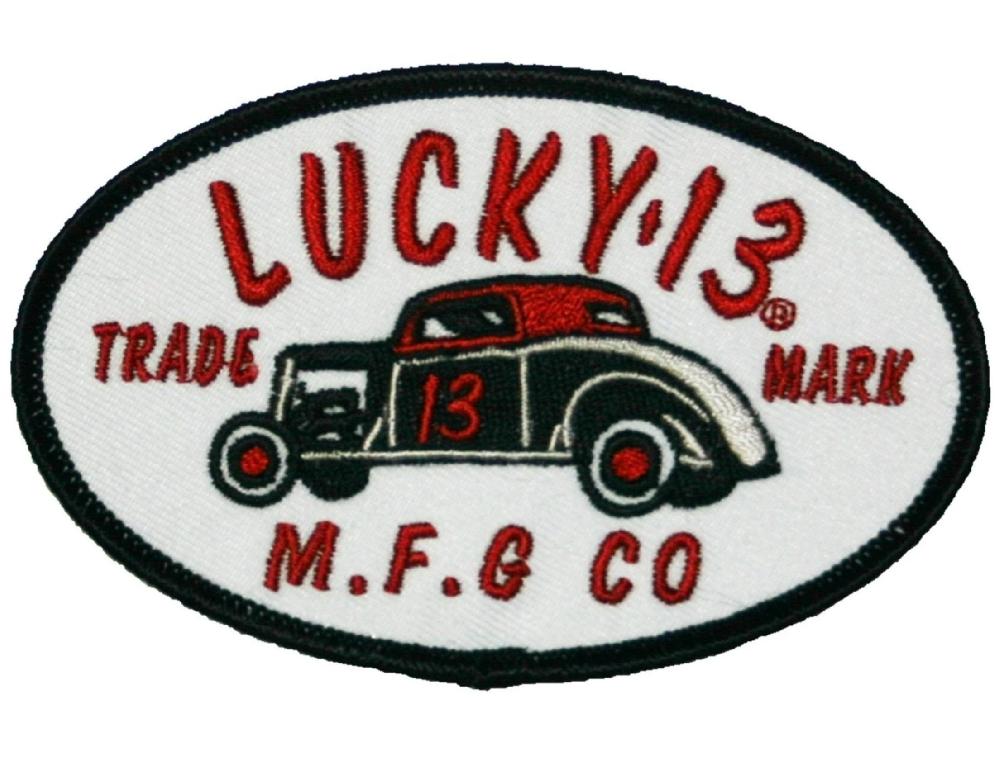 lucky 13 The MFG 13 Embroidered Patch Individual Piece assorted – Lucky13apparel