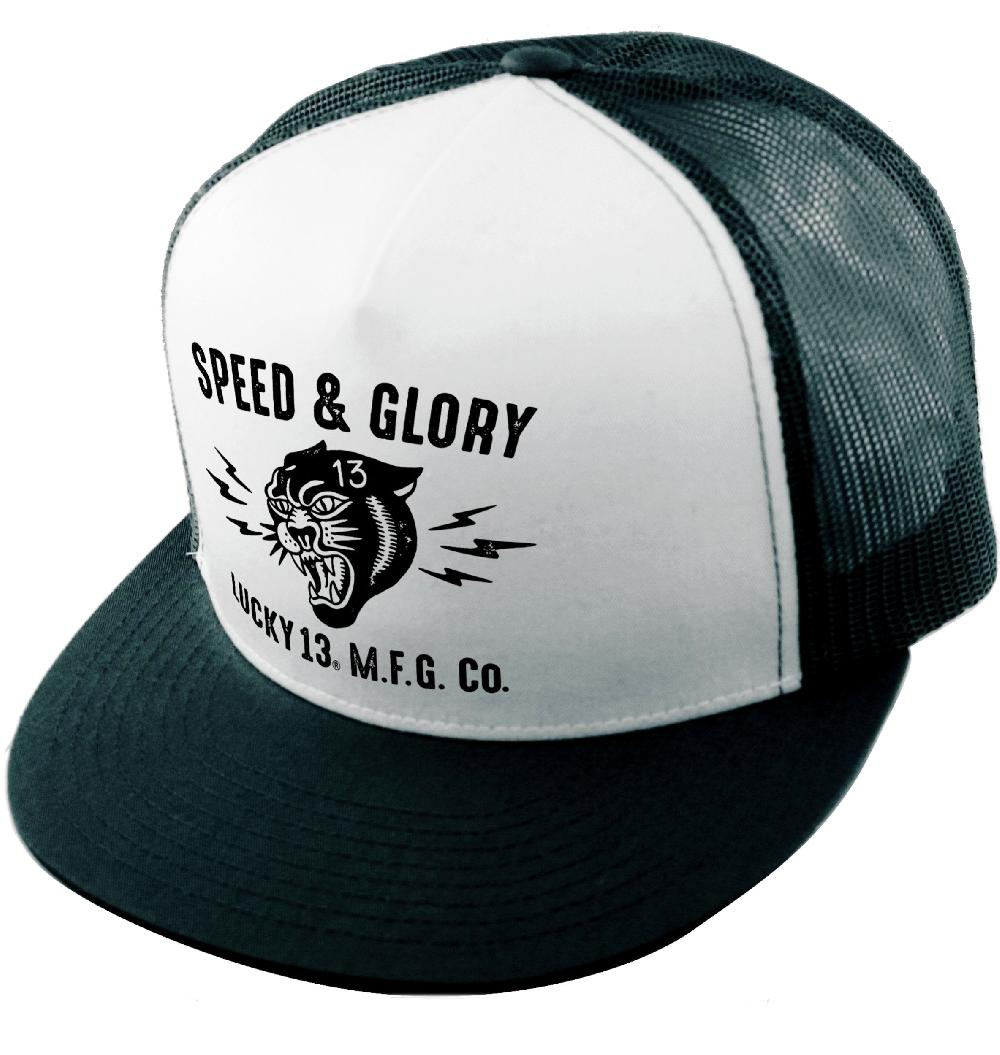 lucky 13 The PANTHER HEAD poplin/mesh snapback trucker cap with transfer by Lucky 13 Black/White – Lucky13apparel lucky 13 The PANTHER HEAD poplin/mesh snapback trucker cap with transfer by Lucky 13 Black/White – Lucky13apparel