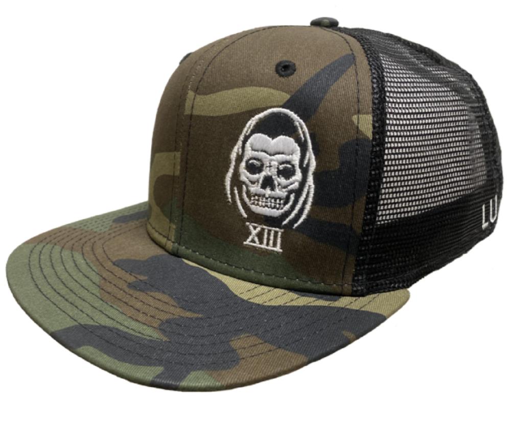 lucky 13 The “Speed Reaper” Camo Snapback Trucker Cap by Lucky 13 Camouflage/Black – Lucky13apparel lucky 13 The “Speed Reaper” Camo Snapback Trucker Cap by Lucky 13 Camouflage/Black – Lucky13apparel