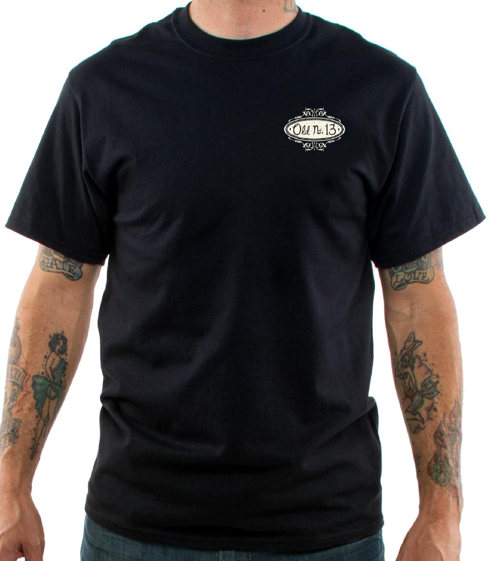Lucky 13 The WHISKEY WEED & SPEED Men’s Short Sleeve Tee Shirt By Lucky 13 Black – Lucky13apparel