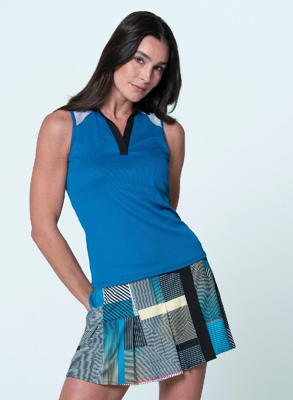 lucky in love Action Sleeveless Polo