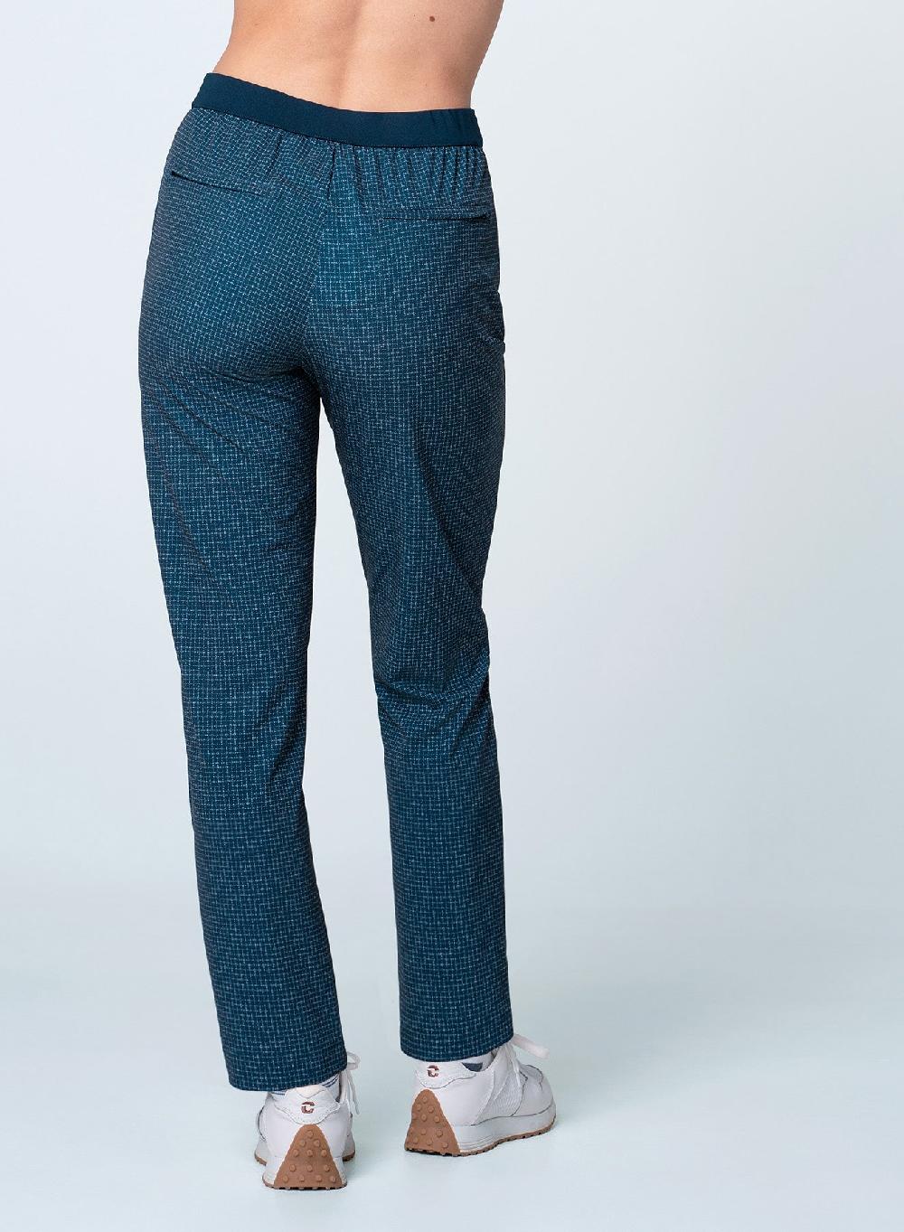 Lucky In Love Boucle Grid Pull On Pant