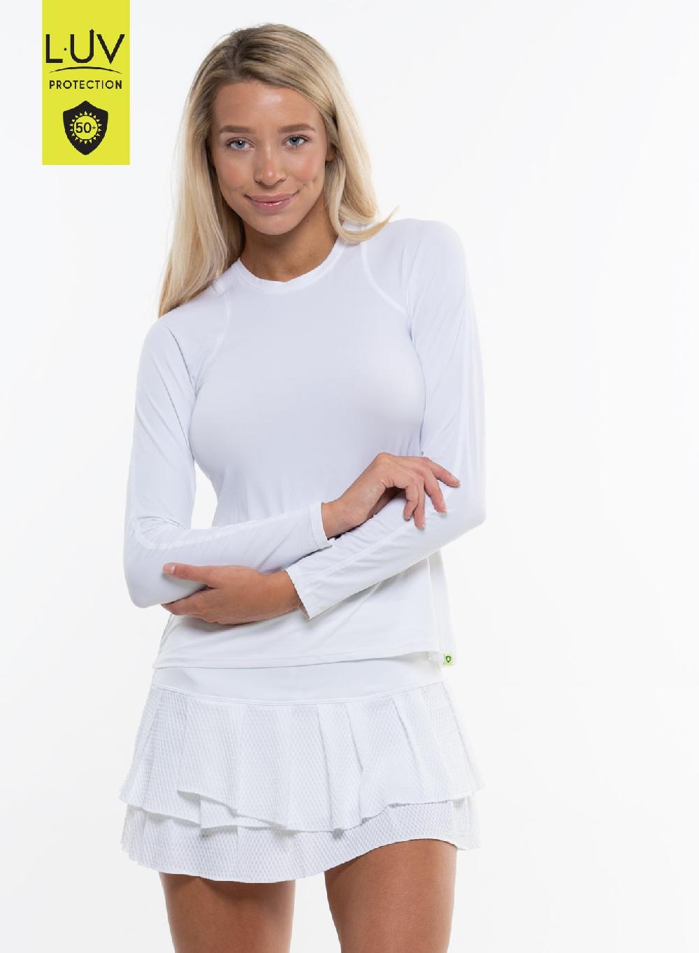 lucky in love Breeze Long Sleeve Crew