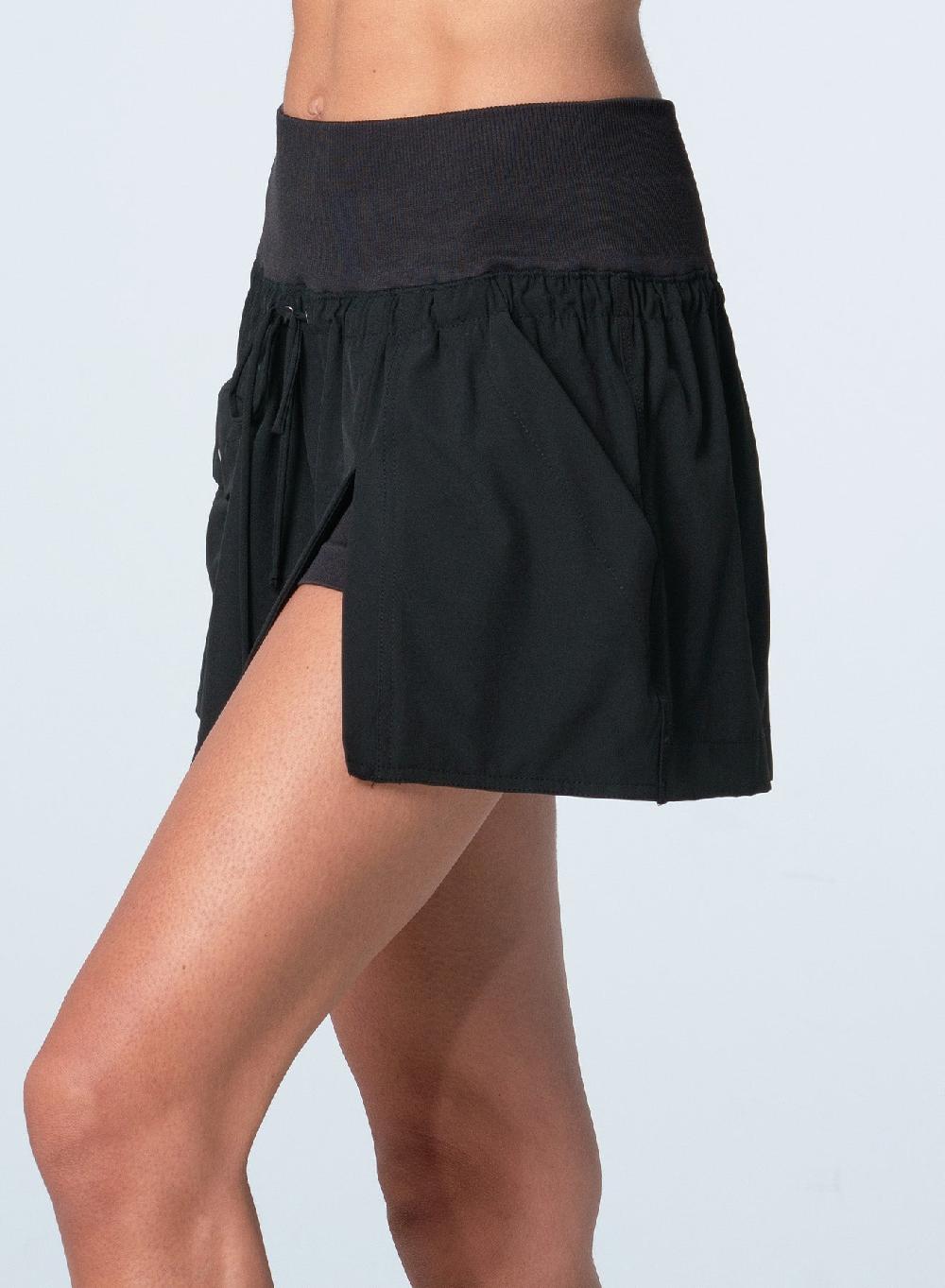 Lucky In Love Cargo Pocket Wrap Skirt