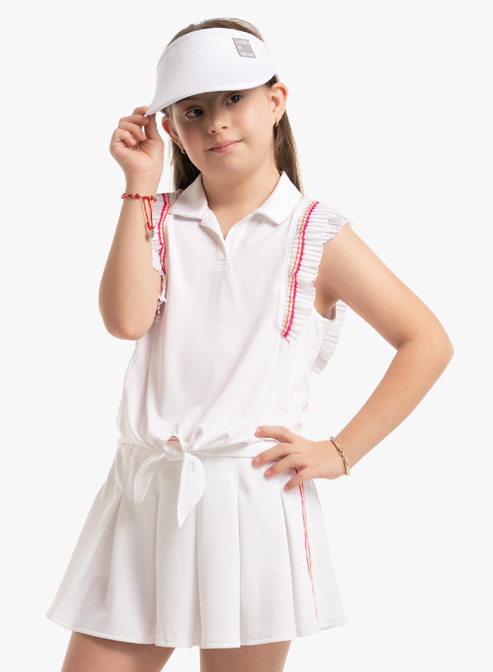 lucky in love Classic Stripes Tie Polo