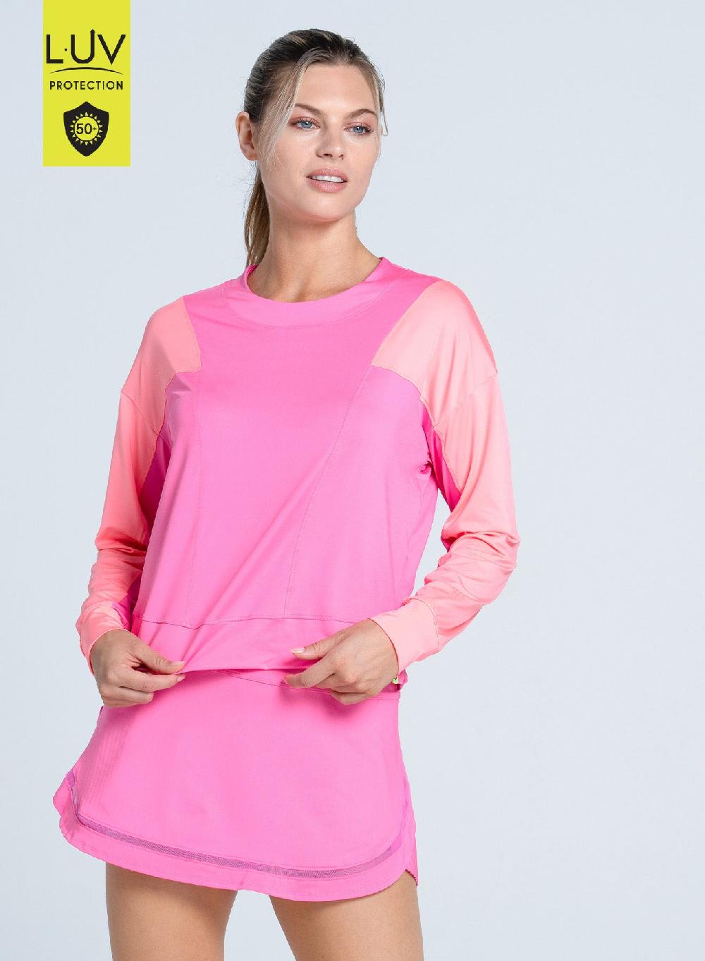 lucky in love Colorblock Throw Over Long Sleeve