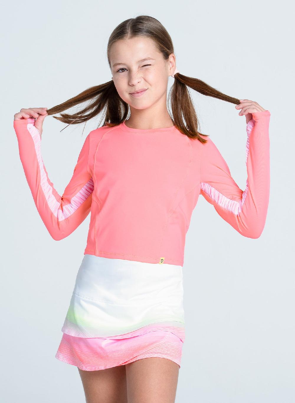 lucky in love Cross Court Long Sleeve