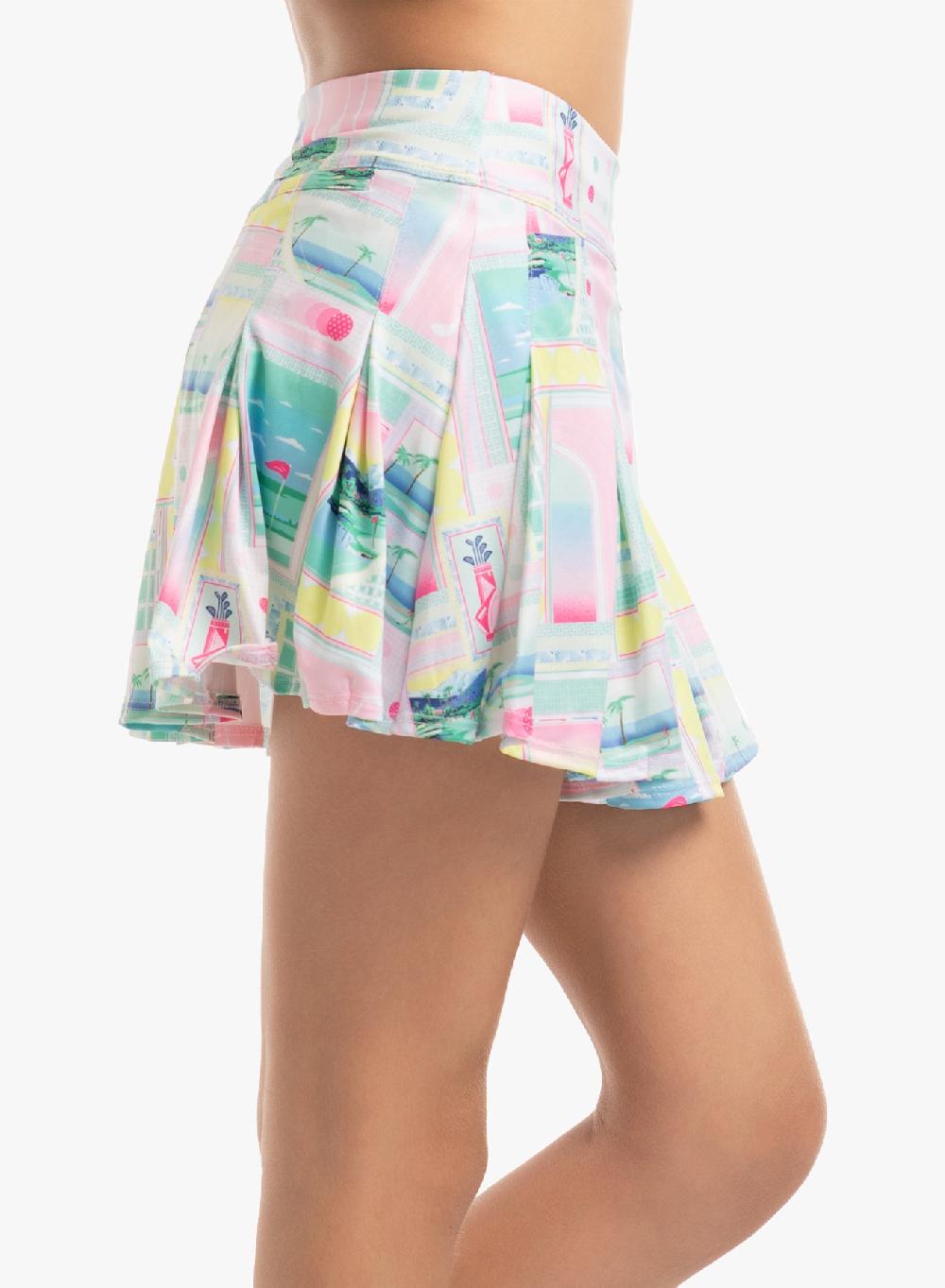 Lucky In Love Deco Love Club Skirt W/pocket - Girls