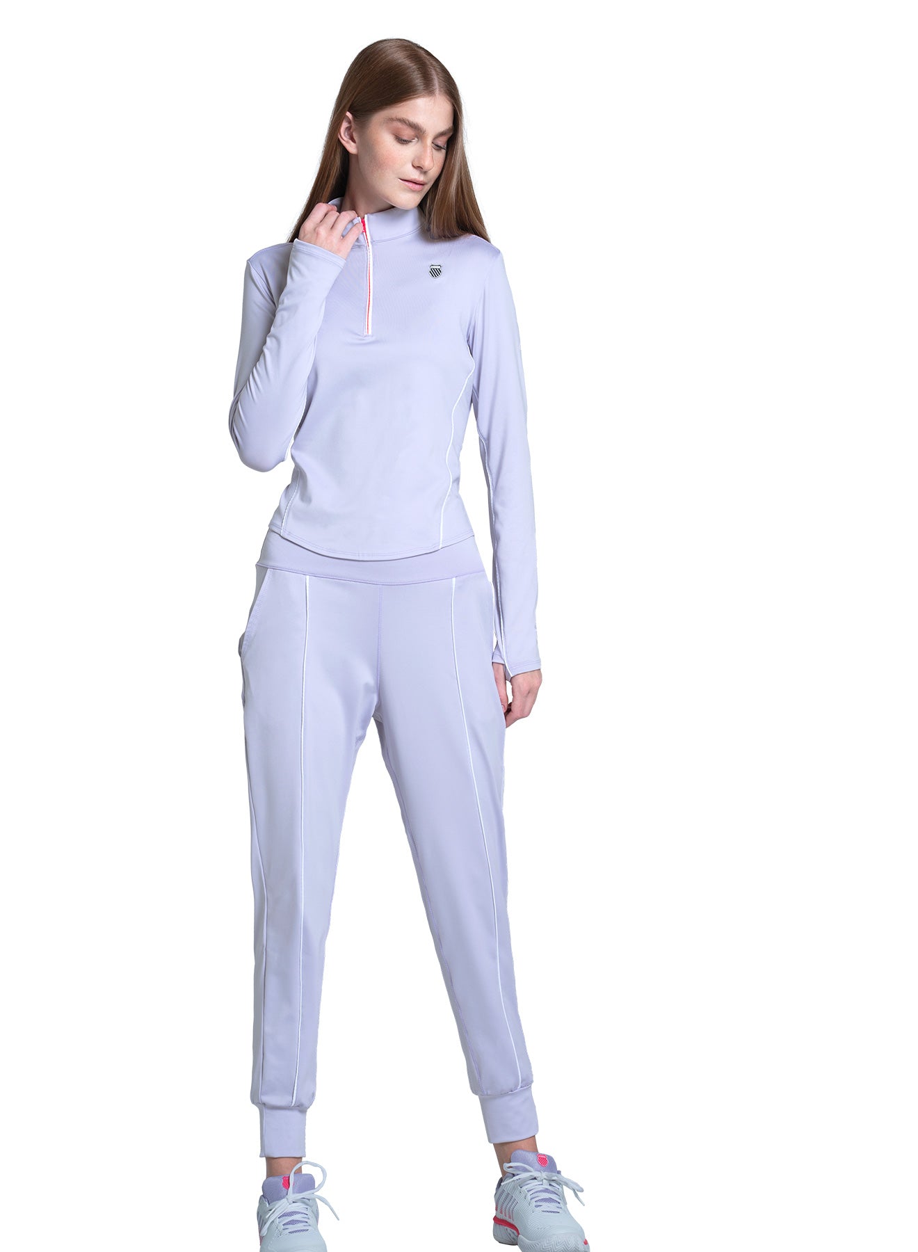 Lucky In Love Edge 1/4 Zip Long Sleeve