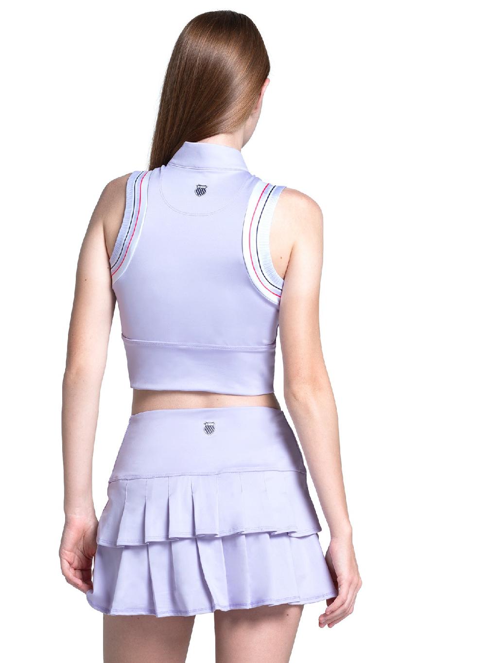 Lucky In Love Edge Cut Crop Tank