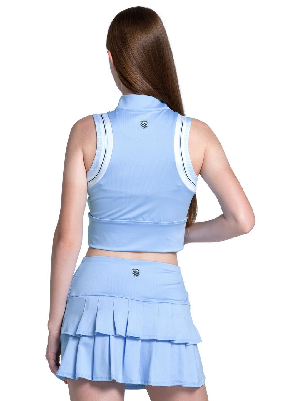 Lucky In Love Edge Cut Crop Tank