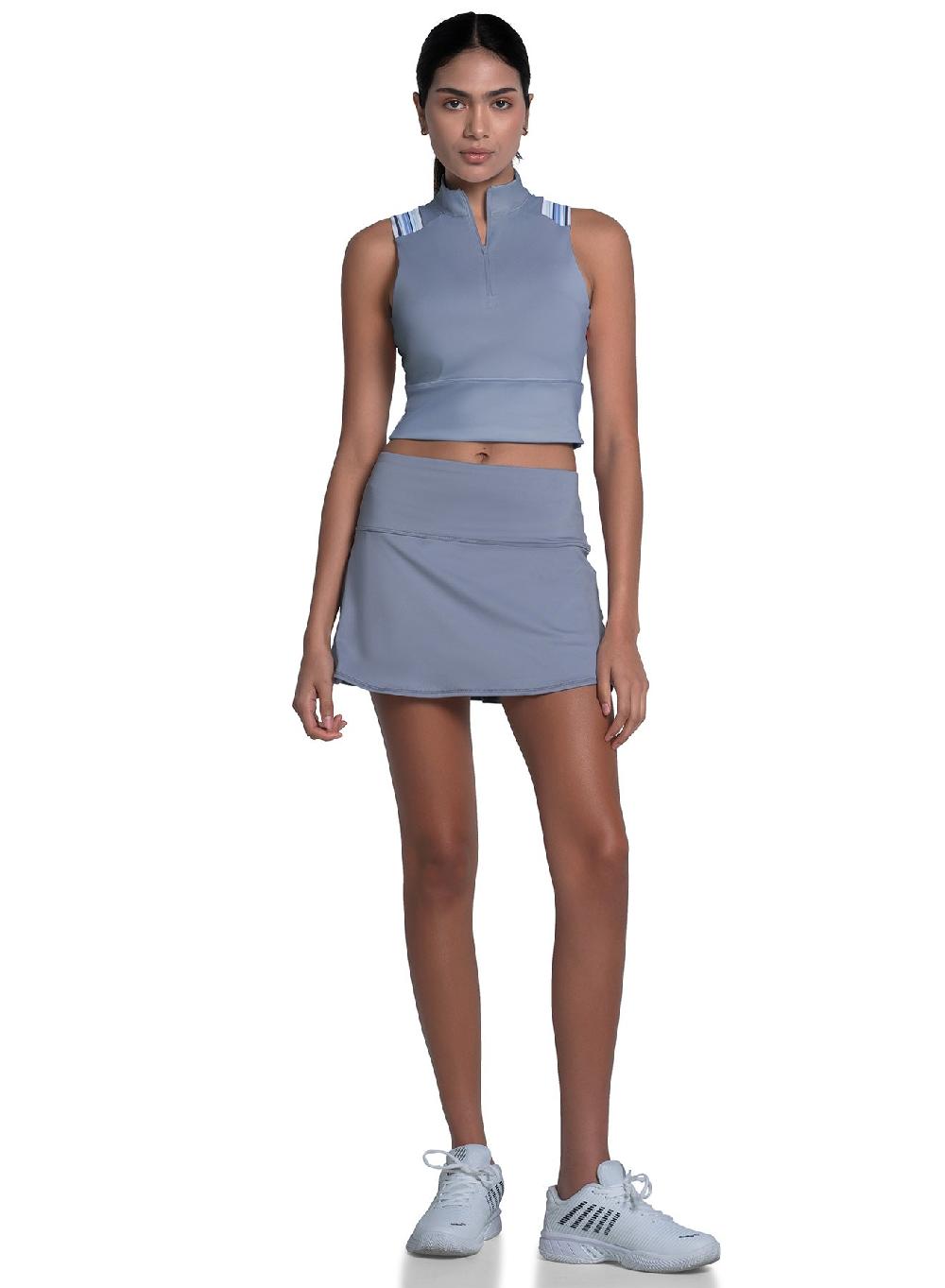 Lucky In Love Edge Cut Crop Tank