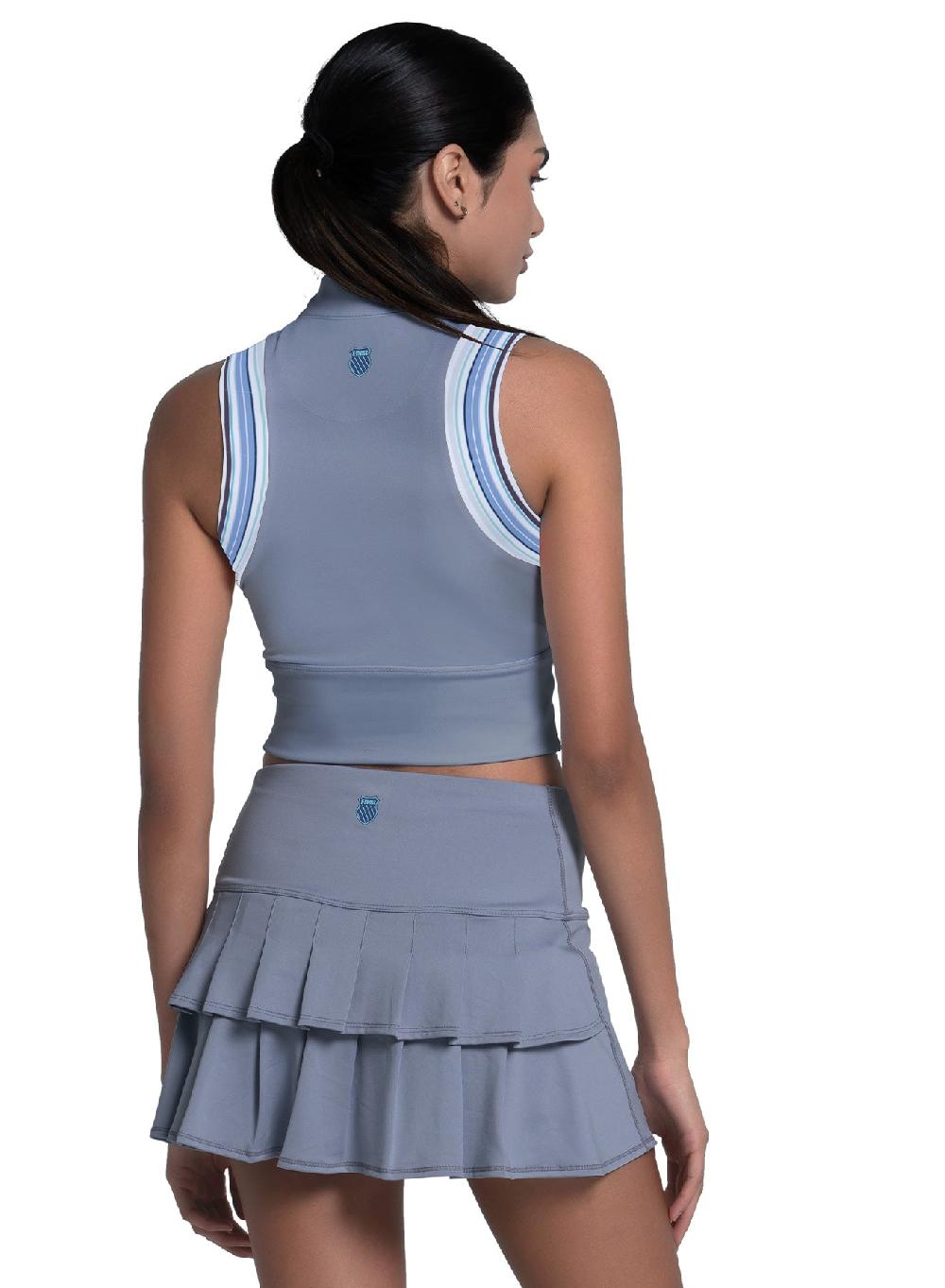 Lucky In Love Edge Cut Crop Tank