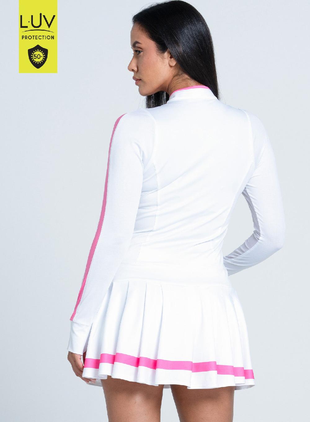 Lucky In Love Fast Motion Long Sleeve Dress