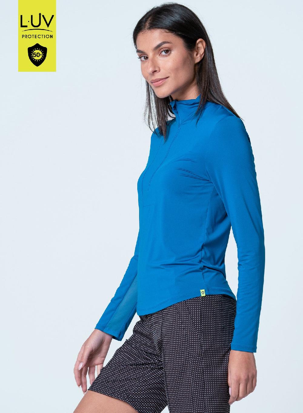 Lucky In Love Free Play Zip Long Sleeve