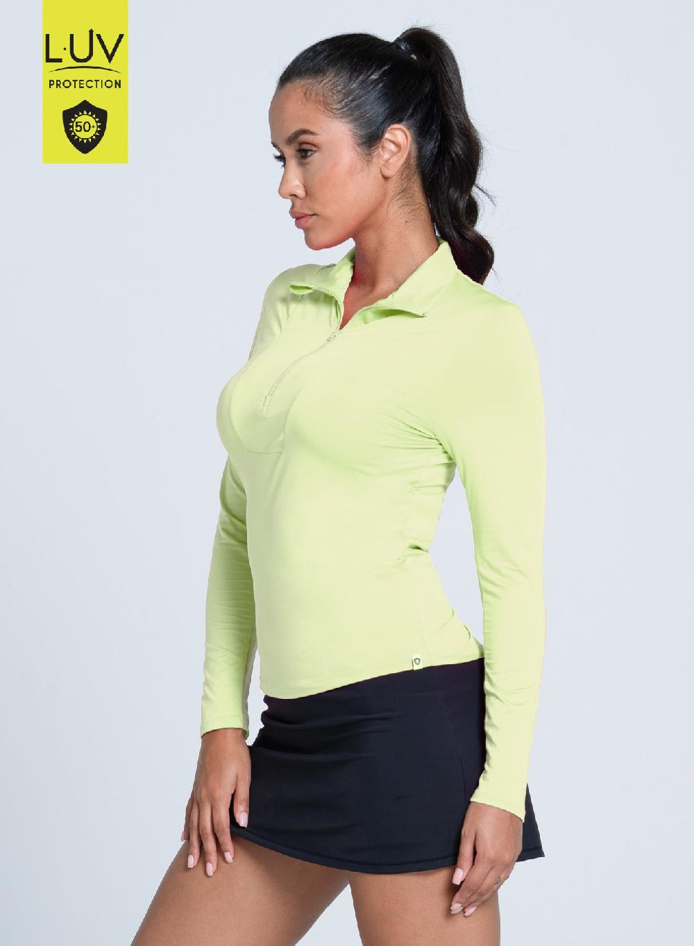 Lucky In Love Free Play Zip Long Sleeve