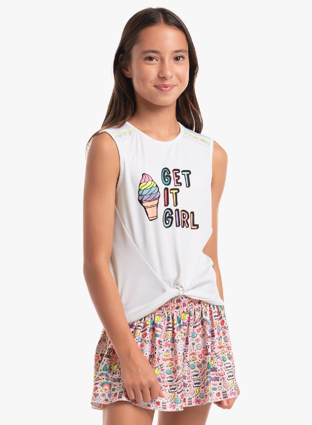 Lucky In Love Get It Girl Tank