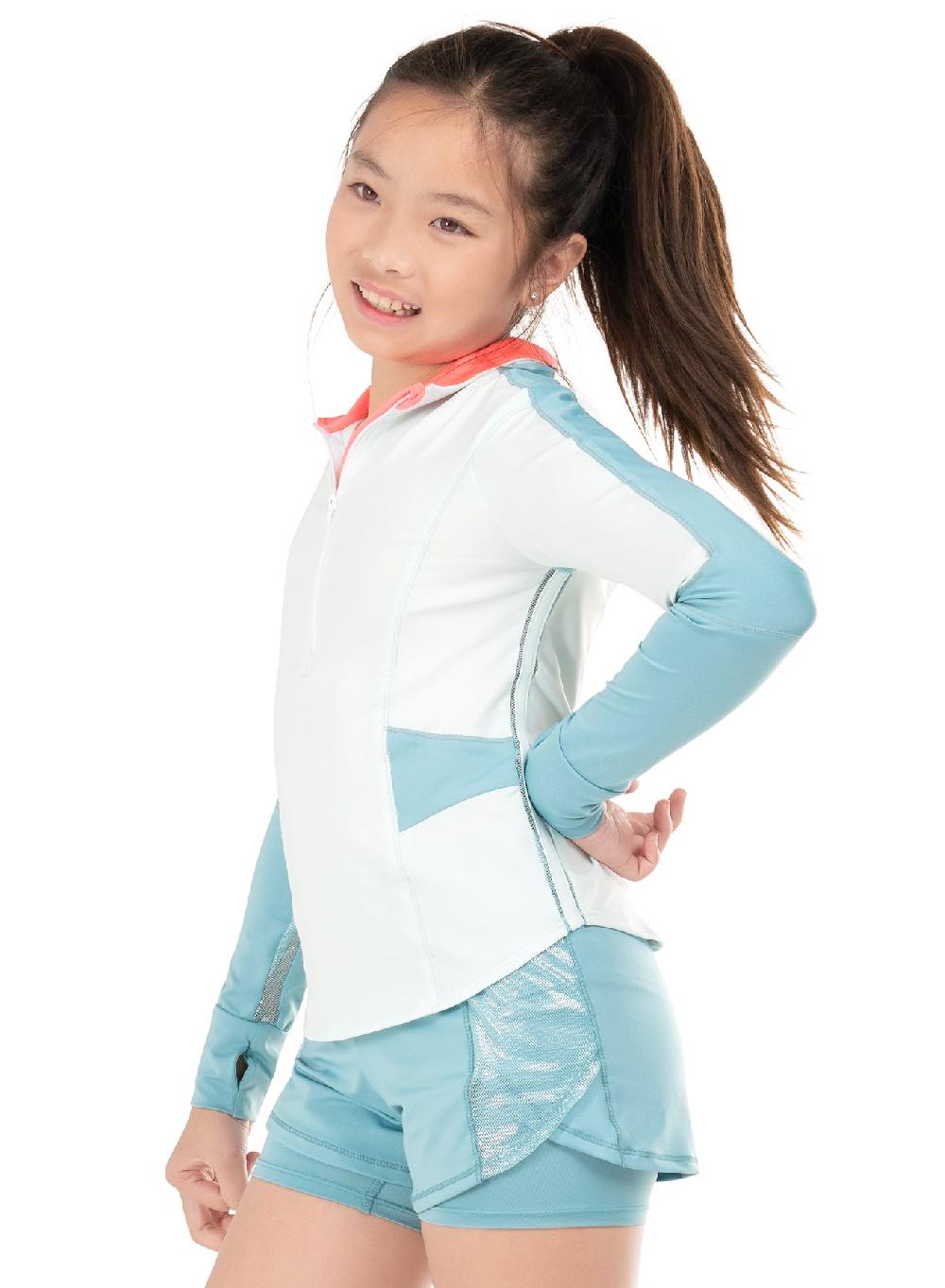 Lucky In Love Girl Boss 1/4 Zip Long Sleeve