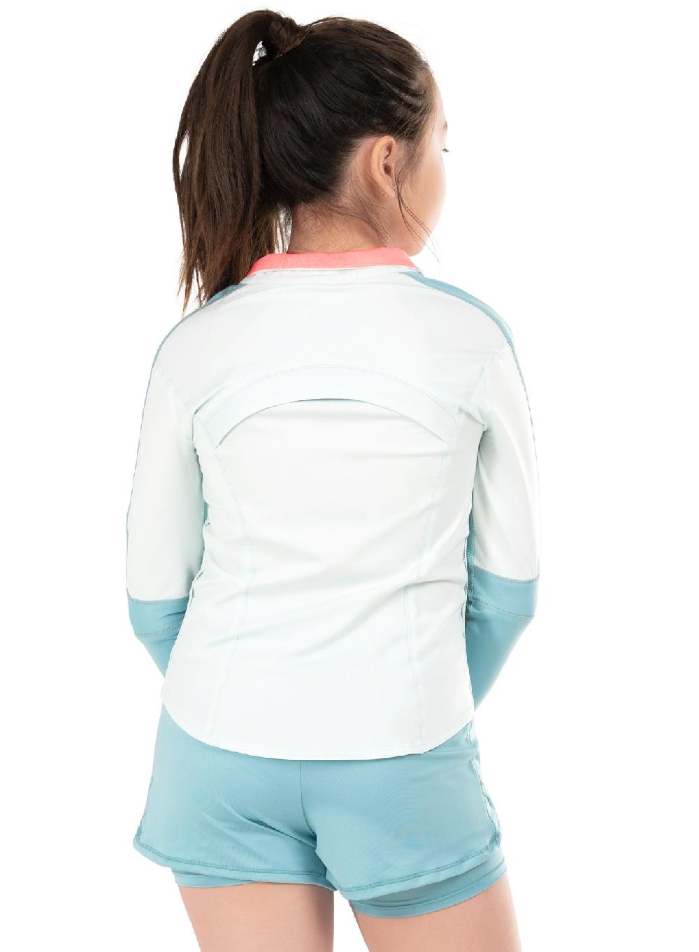 Lucky In Love Girl Boss 1/4 Zip Long Sleeve