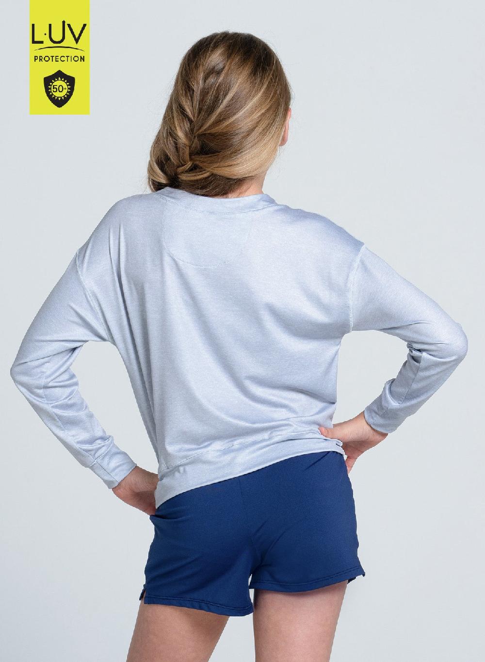 Lucky In Love Heather Hype Long Sleeve