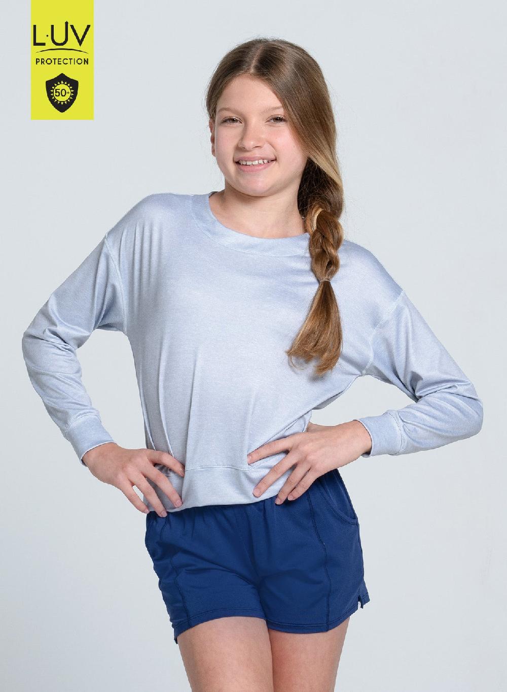 lucky in love Heather Hype Long Sleeve