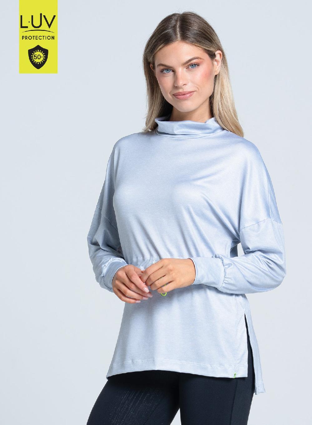 Lucky In Love Heather Layer Up Tunic