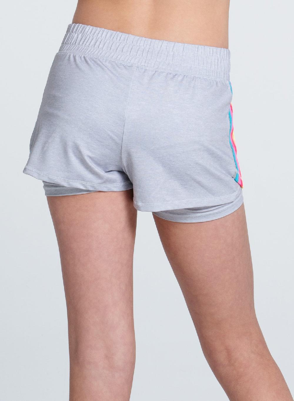 Lucky In Love Heather Prisma Stripe Short-Girls