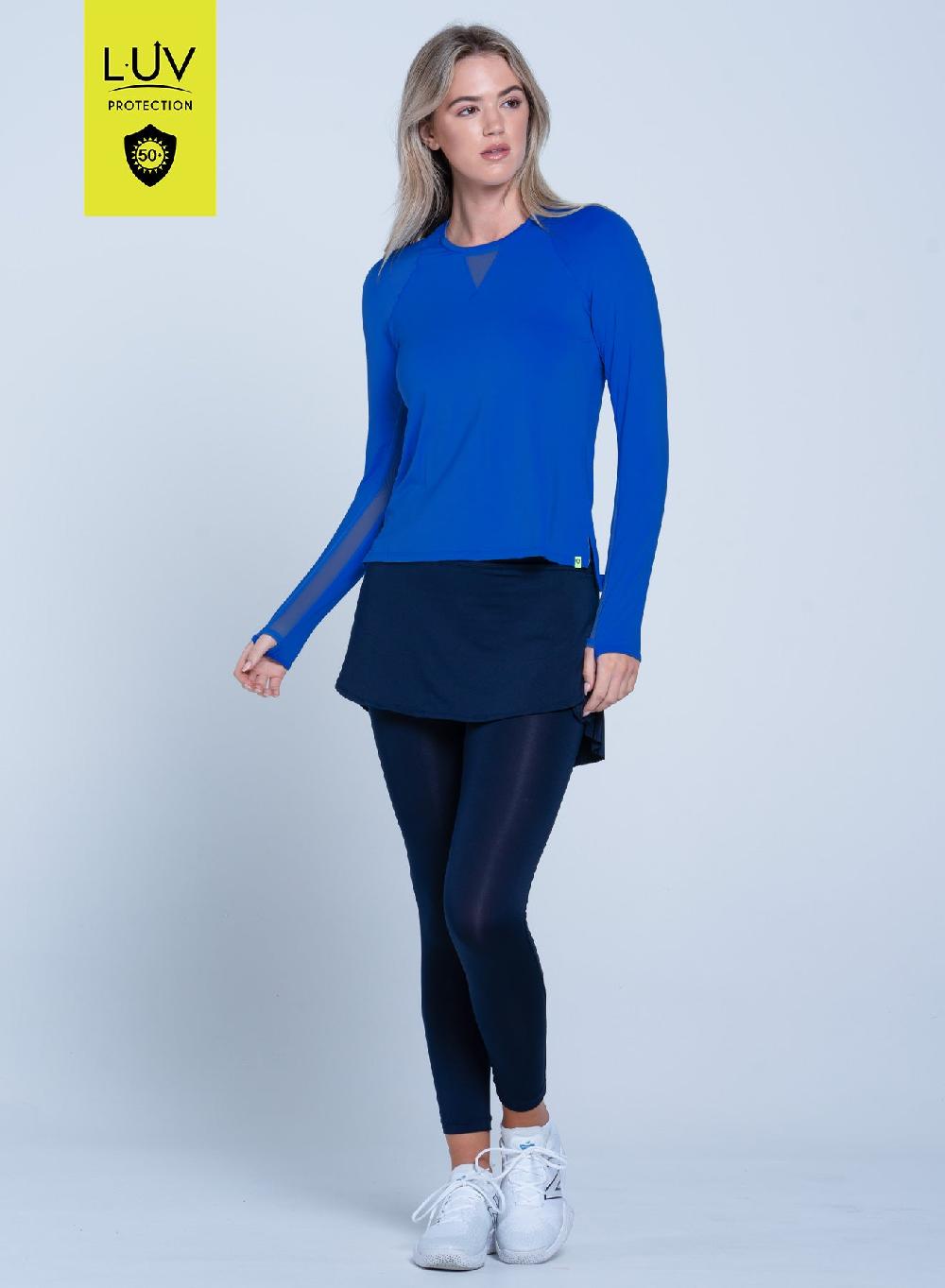 Lucky In Love High Low Breezy Long Sleeve