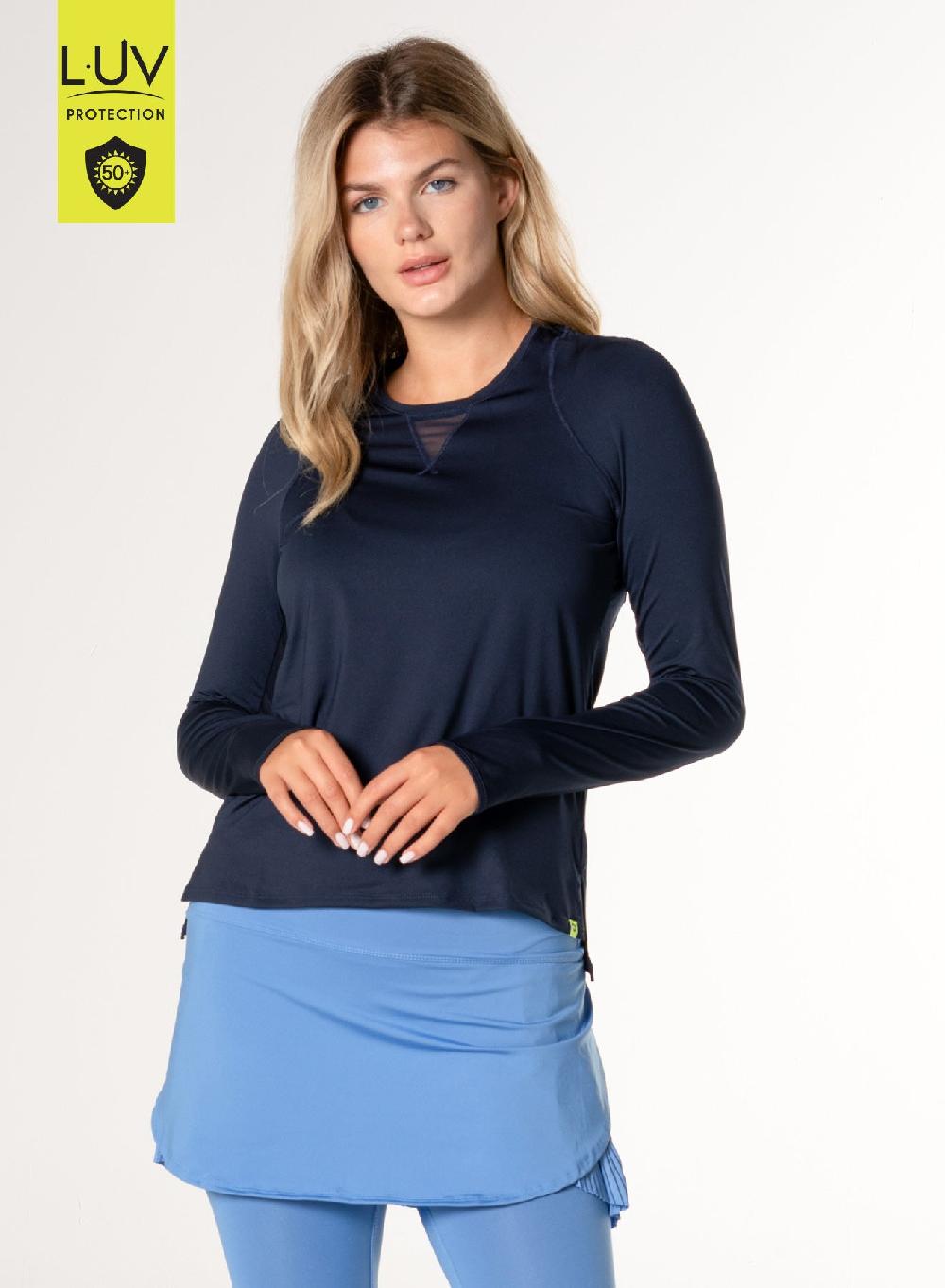 lucky in love High Low Breezy Long Sleeve