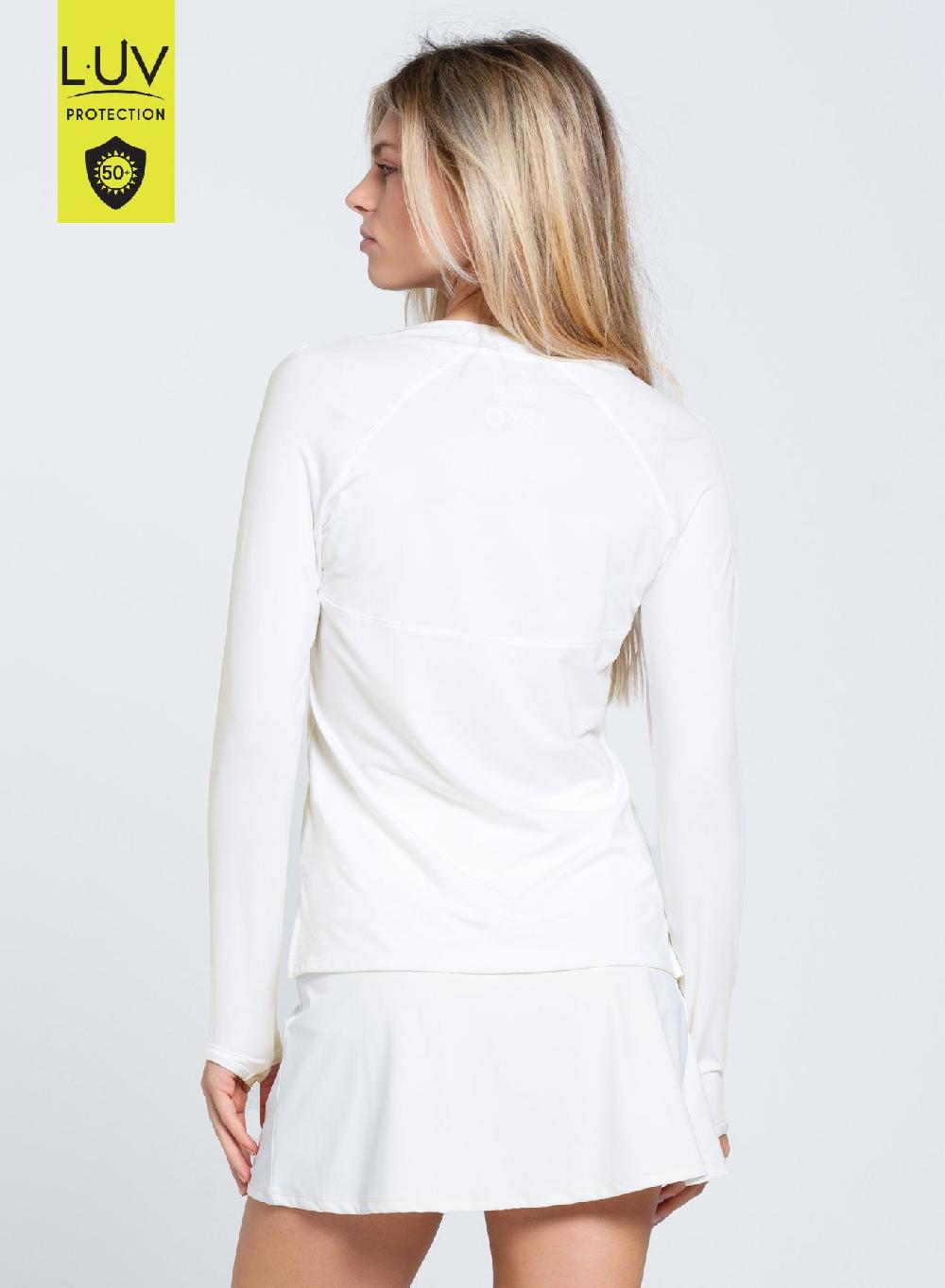 Lucky In Love High Low Breezy Long Sleeve