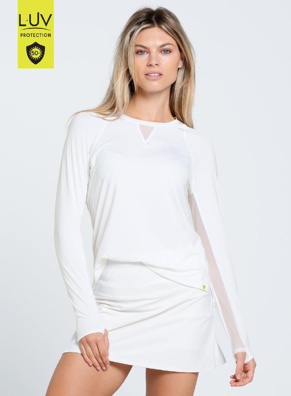 lucky in love High Low Breezy Long Sleeve