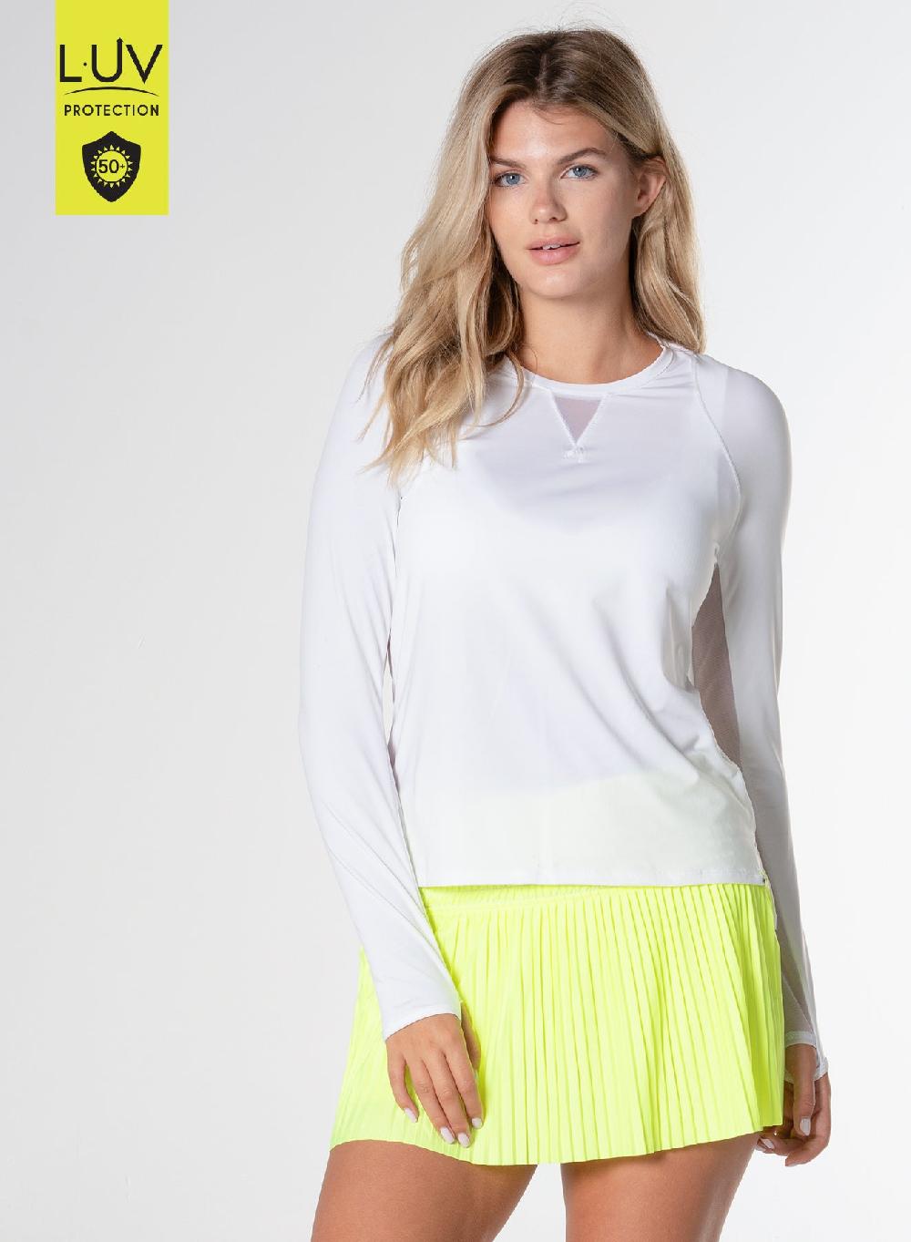 Lucky In Love High Low Breezy Long Sleeve
