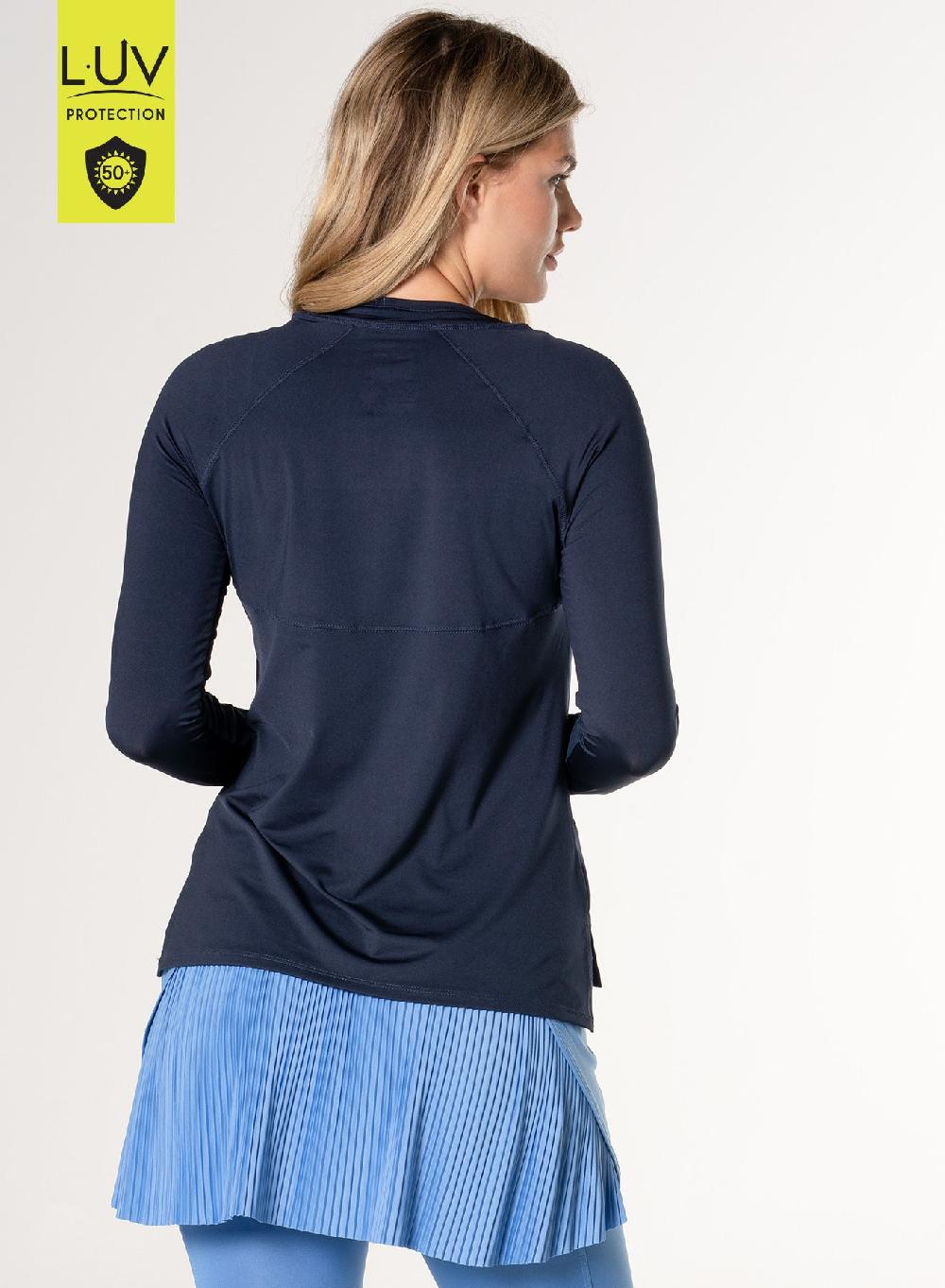 Lucky In Love High Low Breezy Long Sleeve