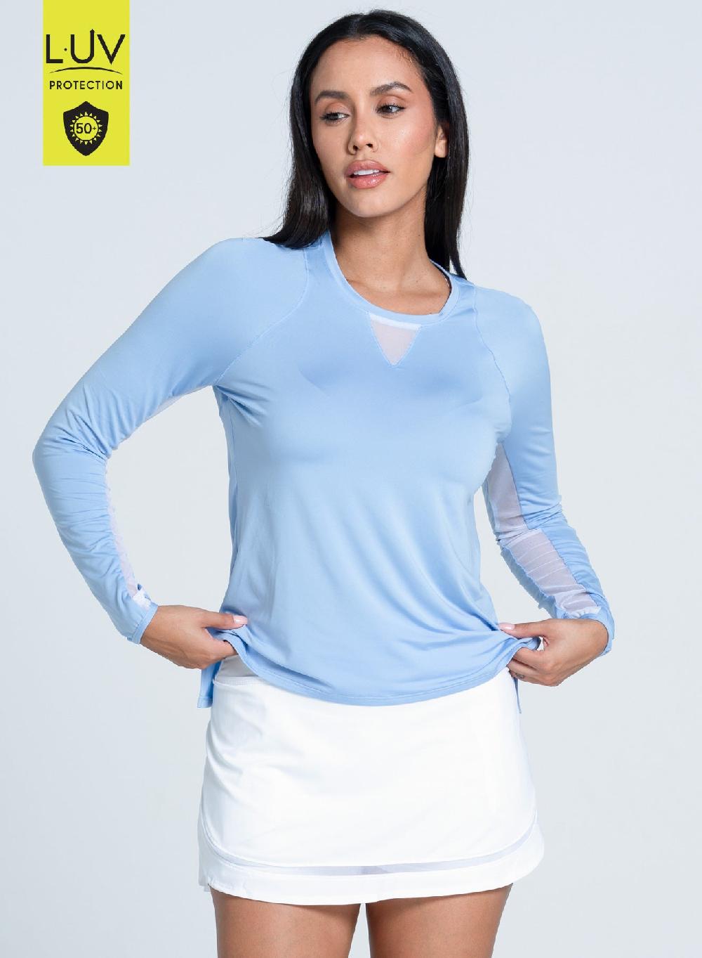 Lucky In Love High Low Breezy Long Sleeve