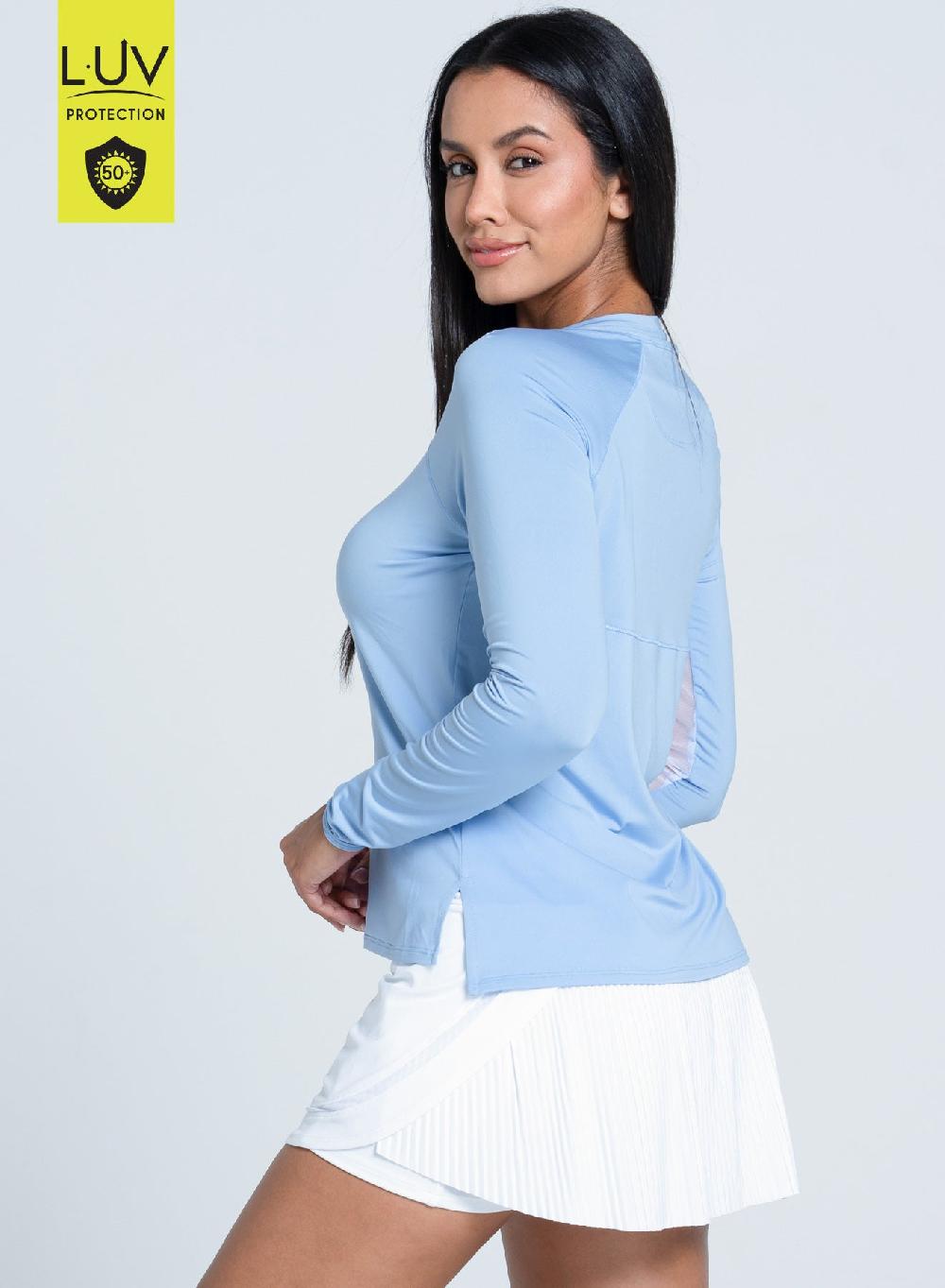 Lucky In Love High Low Breezy Long Sleeve