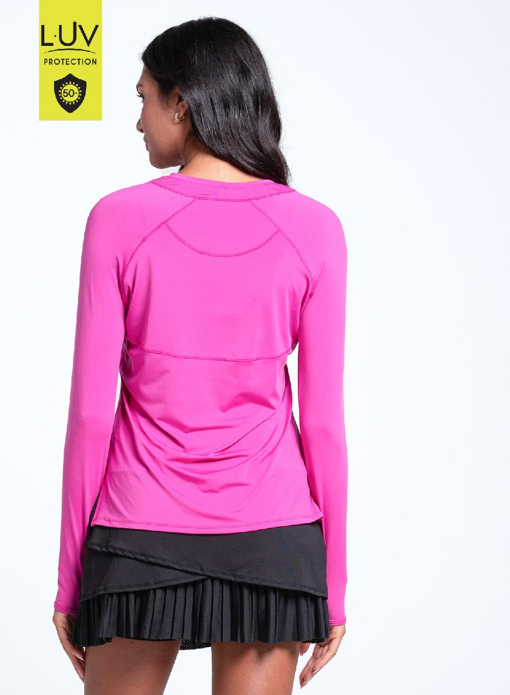 Lucky In Love High Low Breezy Long Sleeve