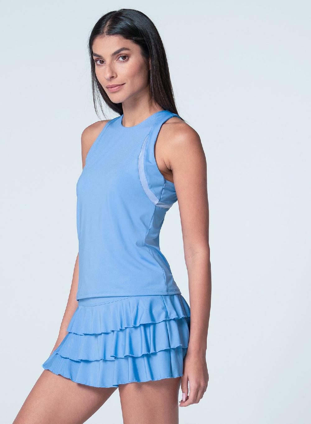 Lucky In Love High Neck Action Tank