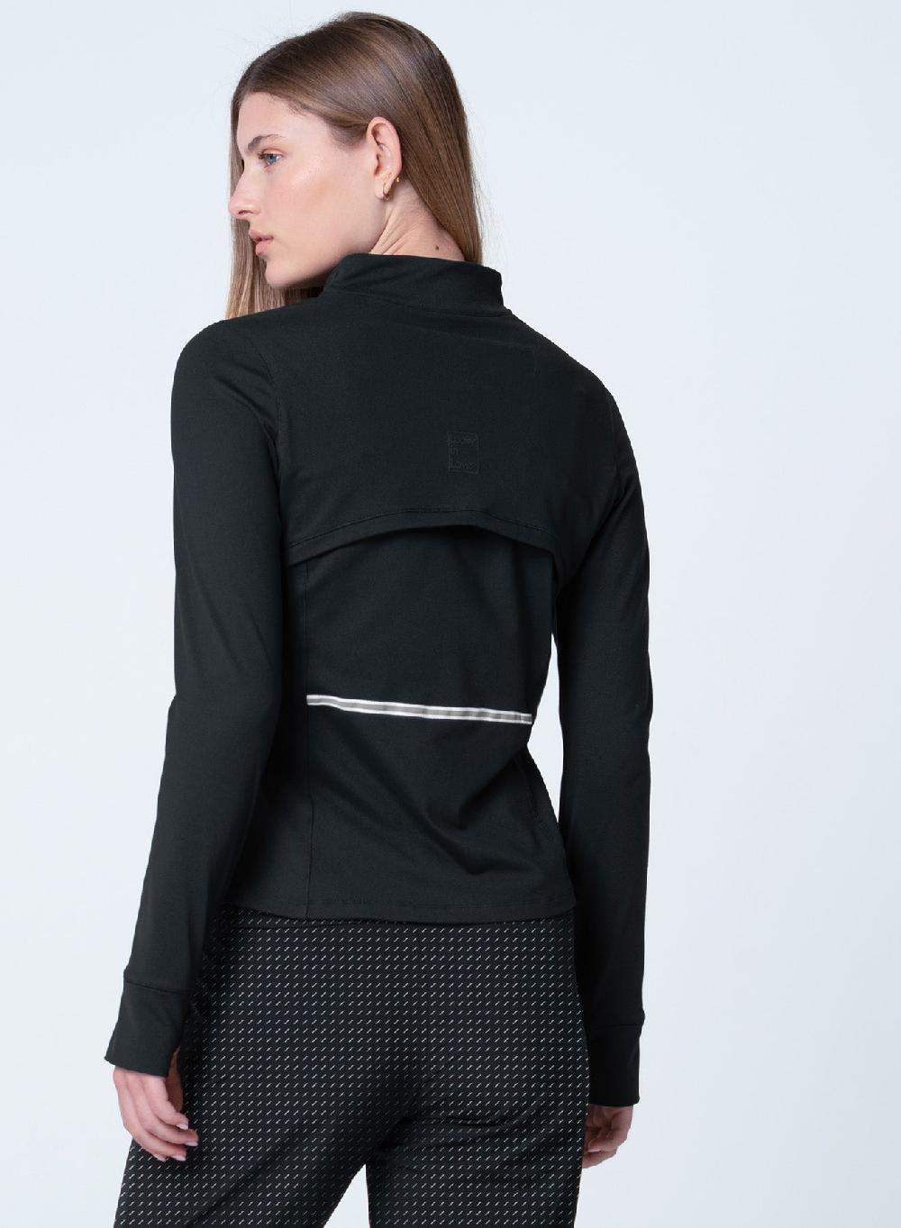 Lucky In Love High Neck Zip Jacket