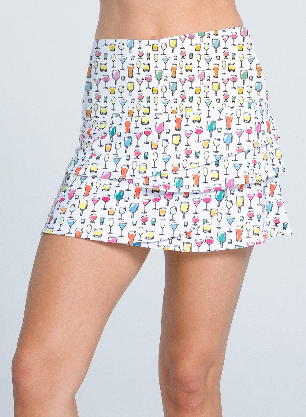 Lucky In Love High Spirits Scallop Skirt-14"