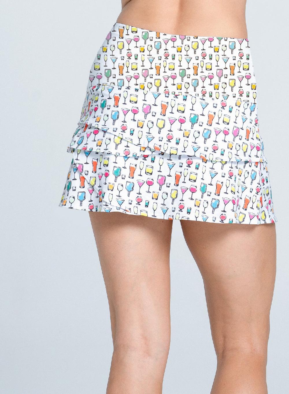 Lucky In Love High Spirits Scallop Skirt-14"